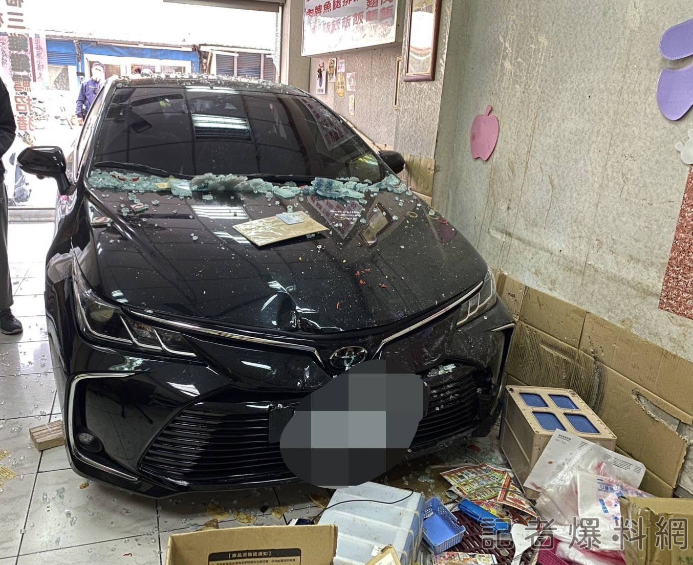 嘉義,迴轉,車禍,便當店