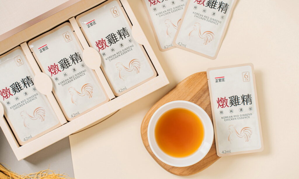 國宴主廚千尚鉉「蔘」情推薦 正官庄「燉雞精」獨立包裝設計,隨時幫助補充滿滿營養,是現代人保養的秘密武器!