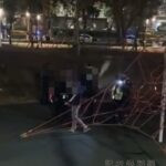 高雄,時代公園,青少年聚集,辱警