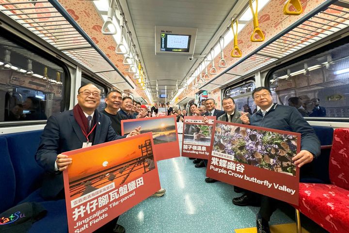 1/23-4/30期間限定!搭「SIRAYA西拉雅號」彩繪列車 暢遊南台灣