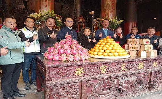 「古坑茂谷柑節」首度與北港朝天宮跨界合作 27日、28日在古坑服務區「龍」重登場