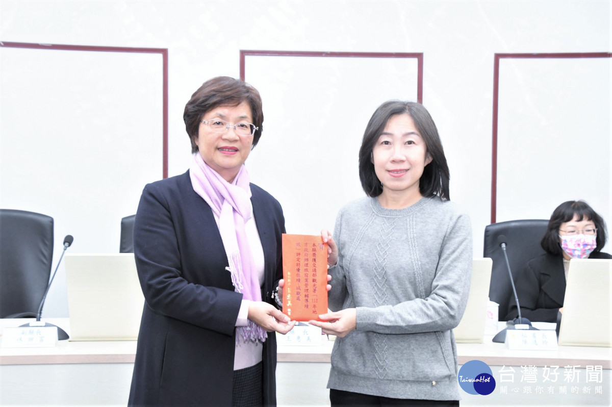 彰化縣政府團隊戮力合作及縣內旅宿業者配合下，首次榮獲「特優」殊榮。圖／記者鄧富珍翻攝