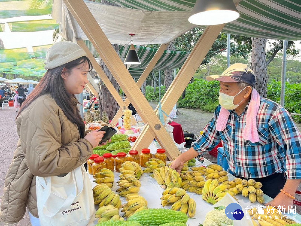 ▲高市「神農市集」在27、28日於凹子底森林公園舉辦。