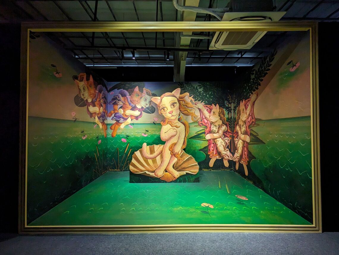 萌翻屏東！貓美術館限定場景超療癒