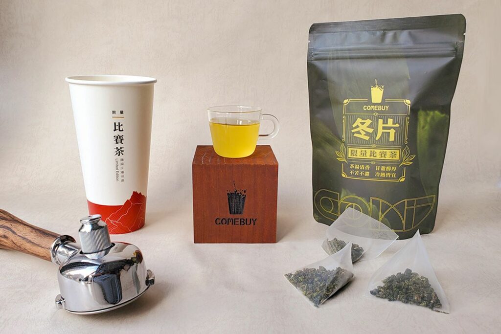 COMEBUY冬片比賽茶,再推限量比賽茶包(每包5g更濃郁),隨時隨地都能品茗好茶