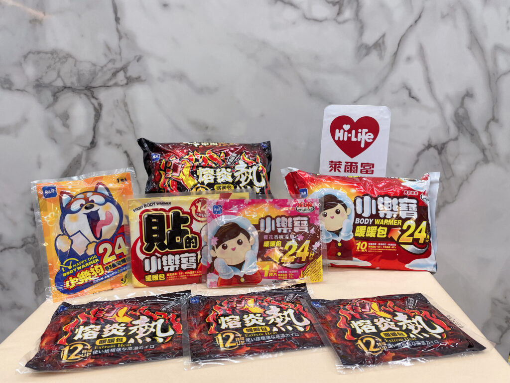 暖暖包銷量亦呈現倍數增