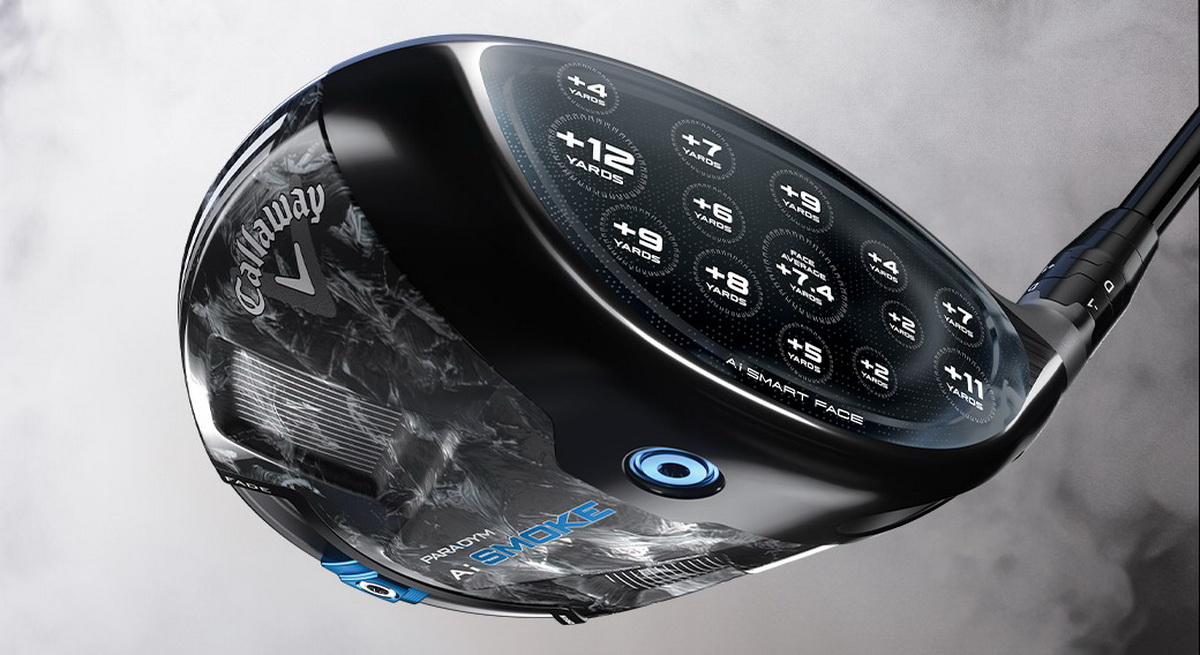  高爾夫球桿領導品牌卡拉威Callaway，領先業界首創導入Ai應用研發的AI Smart Face技術，利用數千名高爾夫球選手的揮桿動態記錄分析優化Driver效能，打造出桿面全面甜蜜點的高爾夫球桿。