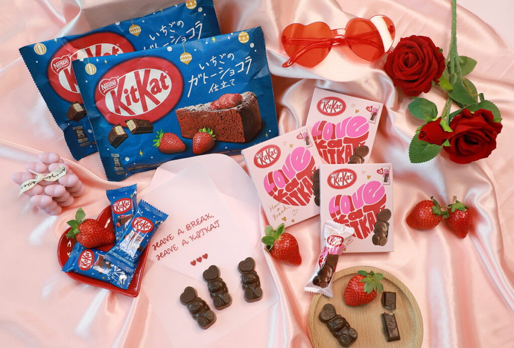 迎西洋情人節與草莓季,「雀巢KitKat巧克力」兩款日本直送、期間限定新品偷新上市!