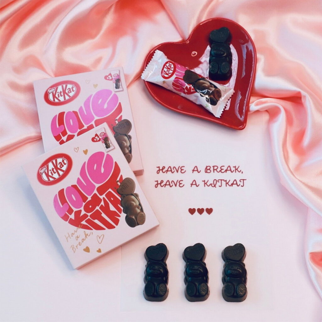 引發日本搶購潮!「KitKat LOVE 小熊威化」化身最強告白神器,傳達最真誠的心意