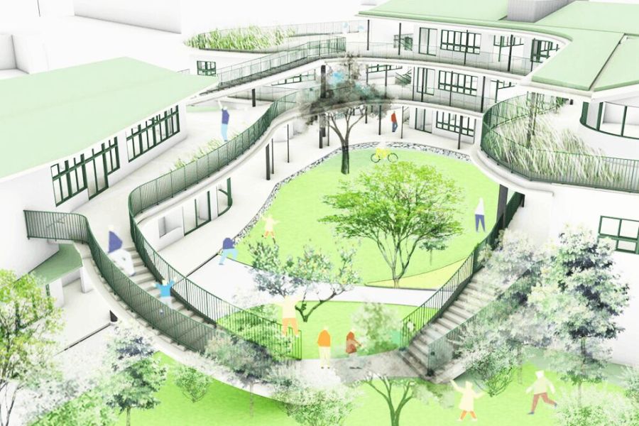 新竹市立幼兒園新建發包 2026完工可納312幼兒就讀 235 照片來源:新竹市政府