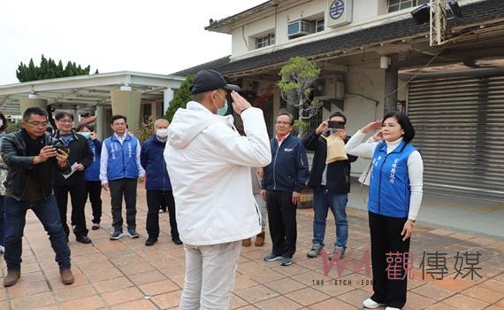 (有影片)/雲林一年制義務役新兵入營 張麗善期許役男堅韌務實完成