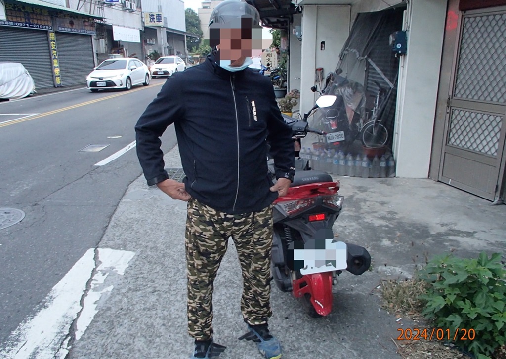 ▲圖說:高姓男子酒駕車牌遭吊扣,掛失竊車牌上路再次遭逮 (圖/台中市政府提供)