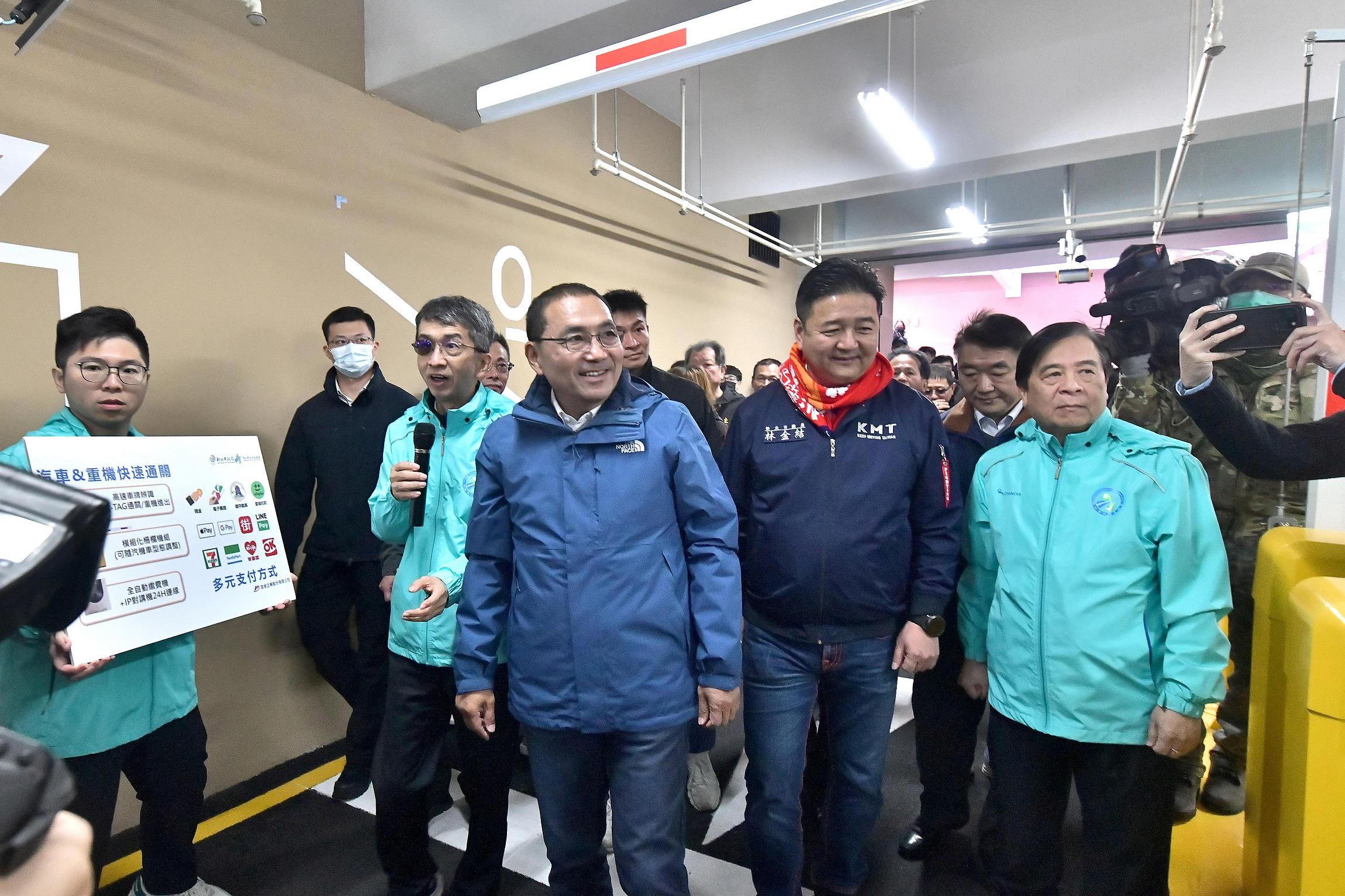 侯友宜宣布　土城新北高工、 板橋江翠段停車場　免費停車一個月
