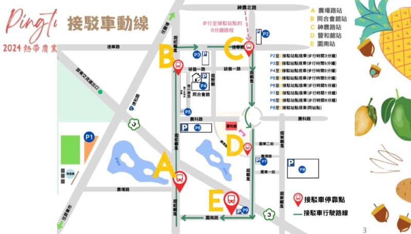屏東熱帶農業博覽會 新年走春好去處 交通資訊不可不知