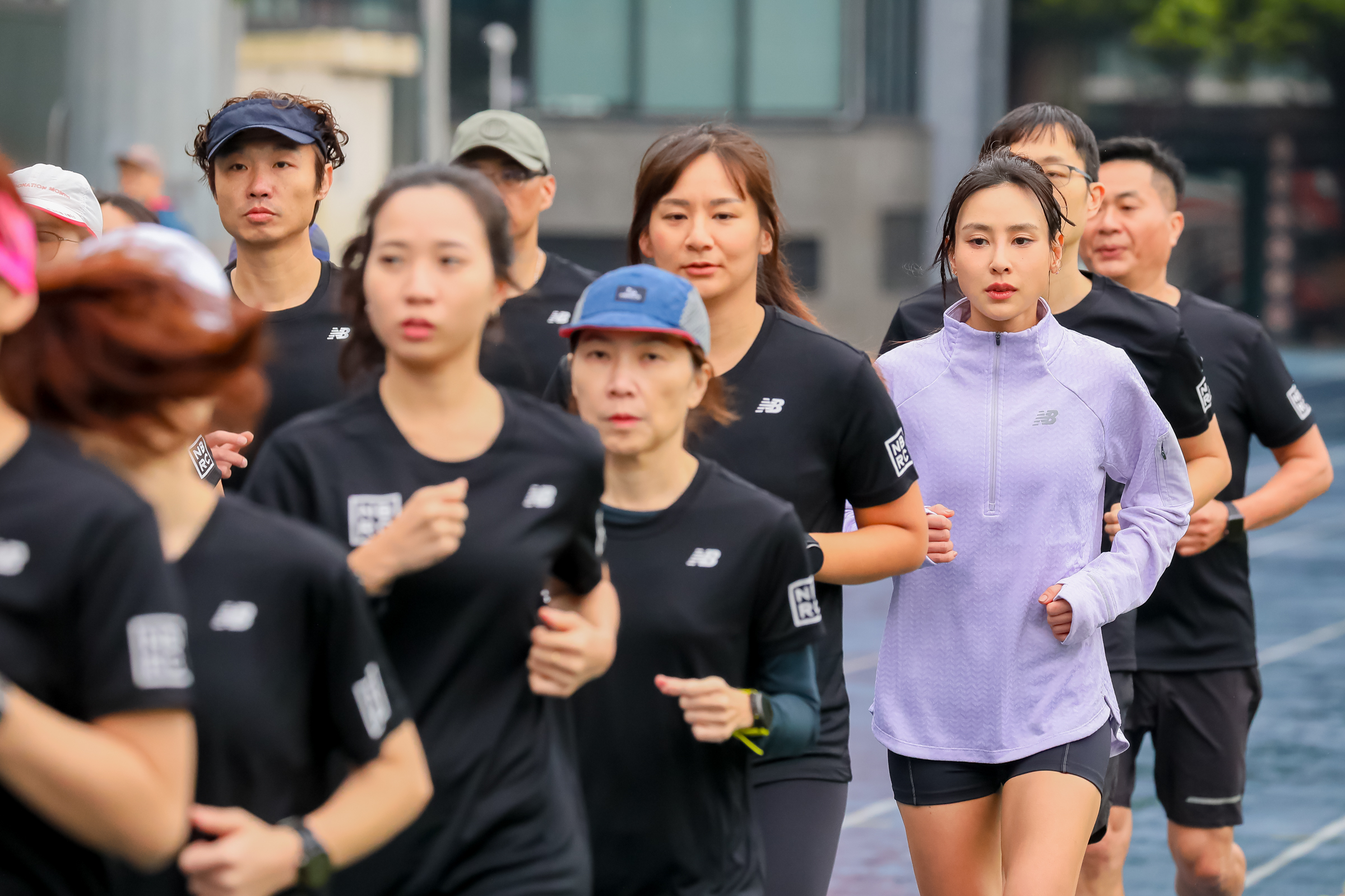 ▲活動特別邀請日前挑戰紐約全馬完賽的運動女神房思瑜一同參與(圖/創新聞記者陳光蘊翻攝) 