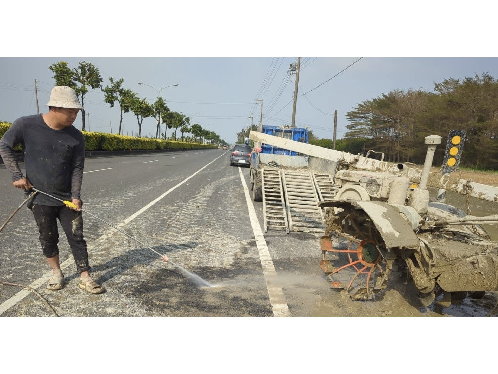 農耕機污染道路頻傳 屏縣加強取締開罰