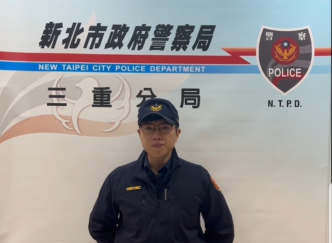 永福所所長汪佐凌說明案情。(記者宋紹誠翻攝)