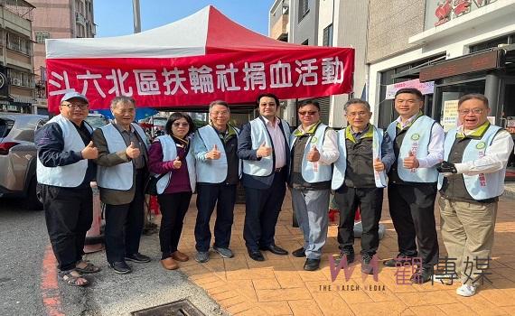 斗六北區扶輪社捐血做公益 燃起生命希望