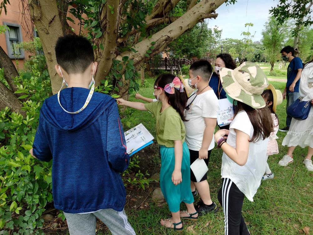 《圖說》園區取得環境教育場域認證,致力推動環境永續課程,從小學習成為自然客。〈客家局提供〉