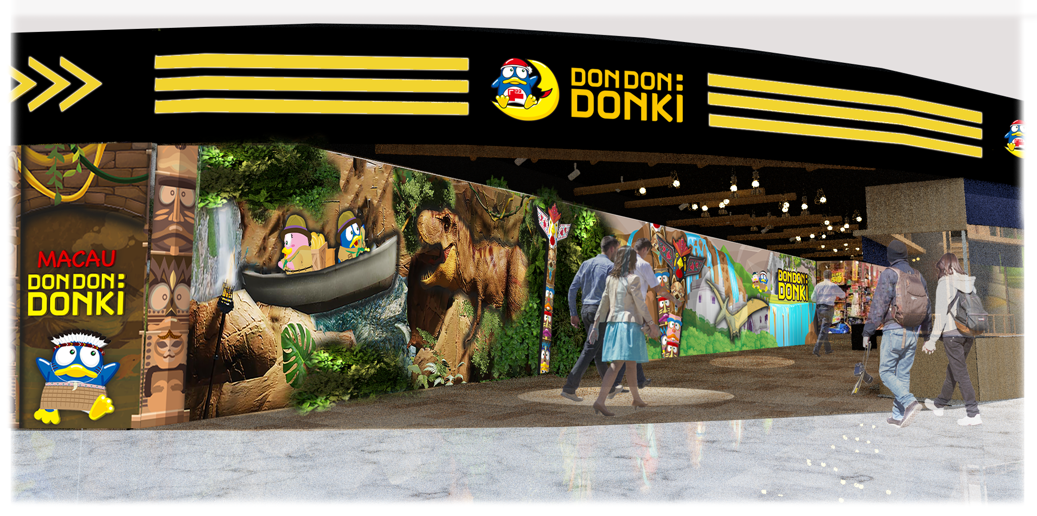 圖文：全澳最大型「DON DON DONKI新濠影滙店」將於二月二日盛大開幕。