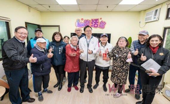 慰訪桃園八德榮家提前拜年 桃市府感謝盡心照顧榮民長輩