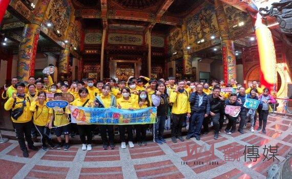 桃園東興國中跟著媽祖傳愛2.0百里健走五天四夜抵虎尾