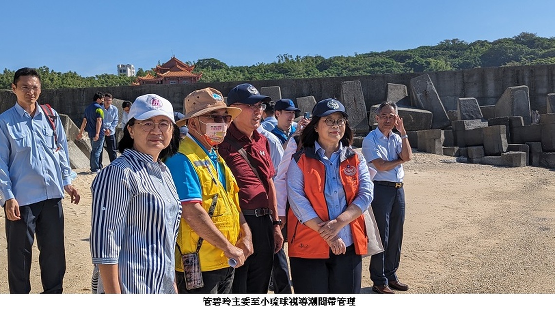 解決小琉球觀光與生態衝突 海委會三管齊下 管碧玲:生態承載上限、潮間帶、獨木舟等浮具需要總管理