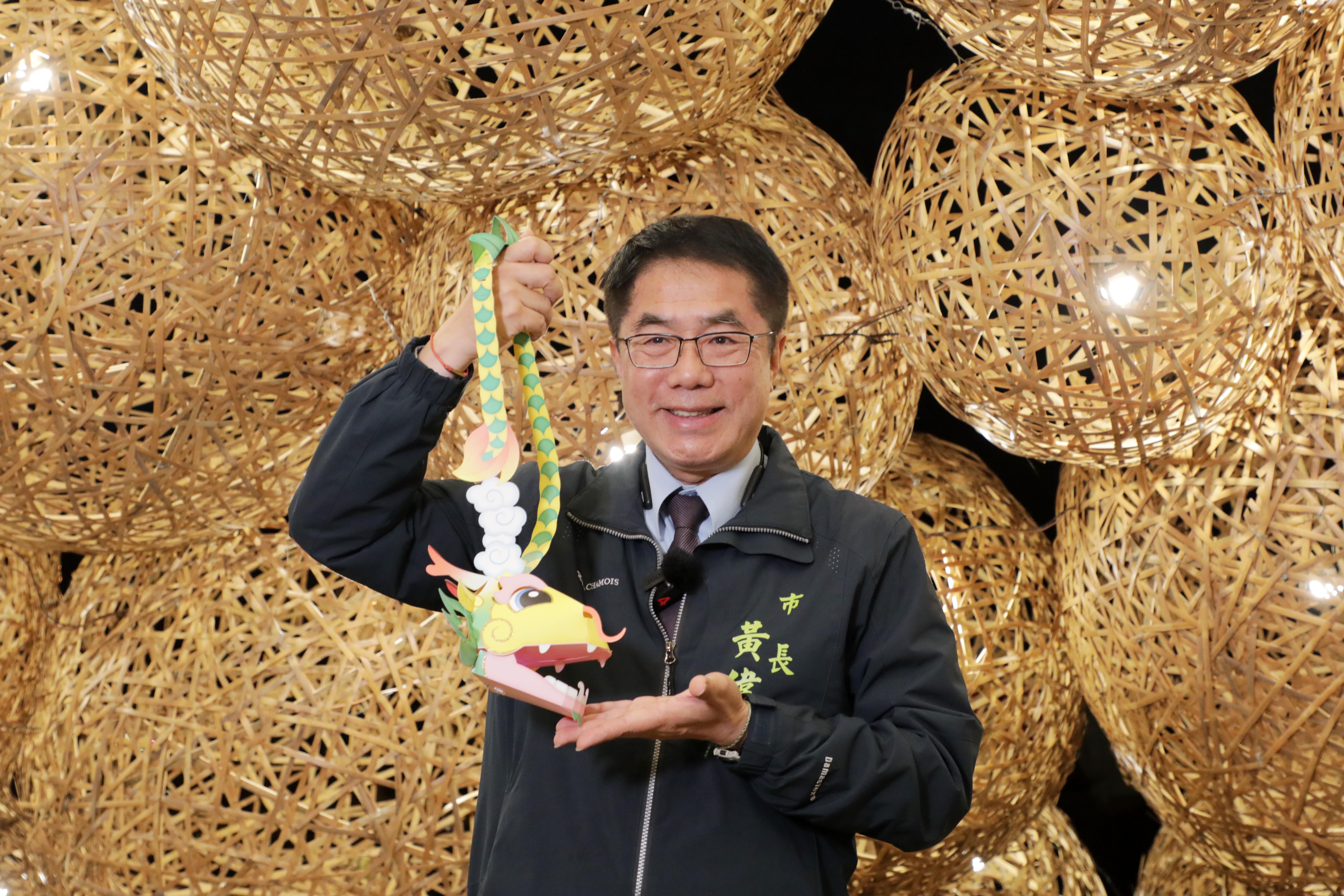 台灣燈會安平燈區2/3啟燈 黃偉哲視察展品及參觀動線