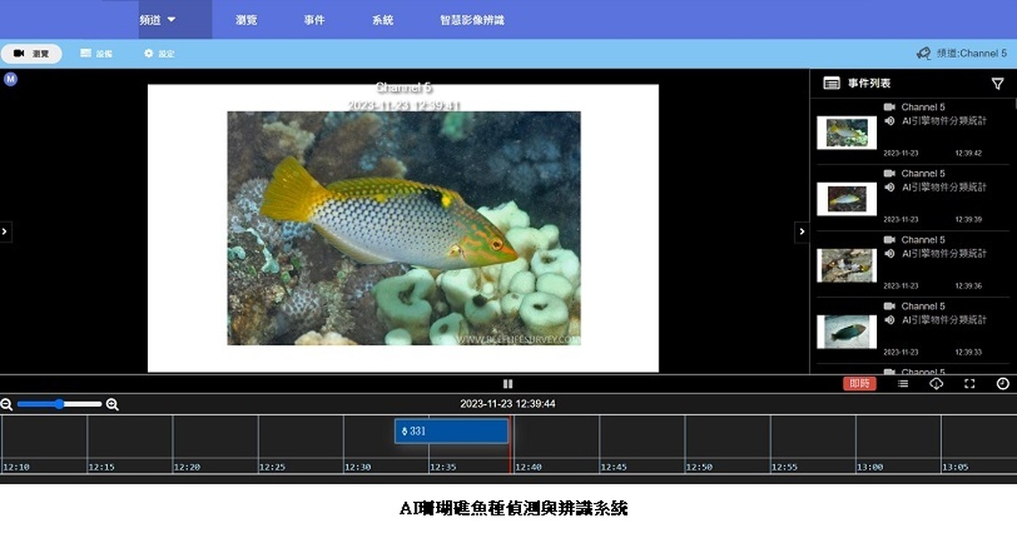 海委會發展海洋生物AI自動辨識 管碧玲:科技輔勤,提升監測效能
