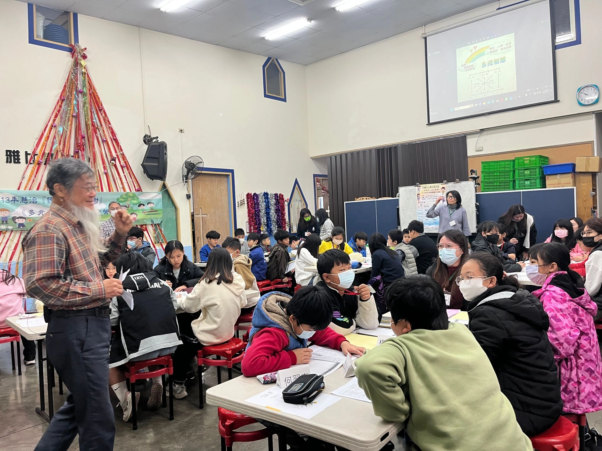 「113年度慧治多元智能體驗冬令營」於1月22日至1月24日於中部地區開辦,計有中高年級共42位學生與15位老師共同參與- 希望協助孩子找出強項智能,讓孩子以天賦改變宿命。