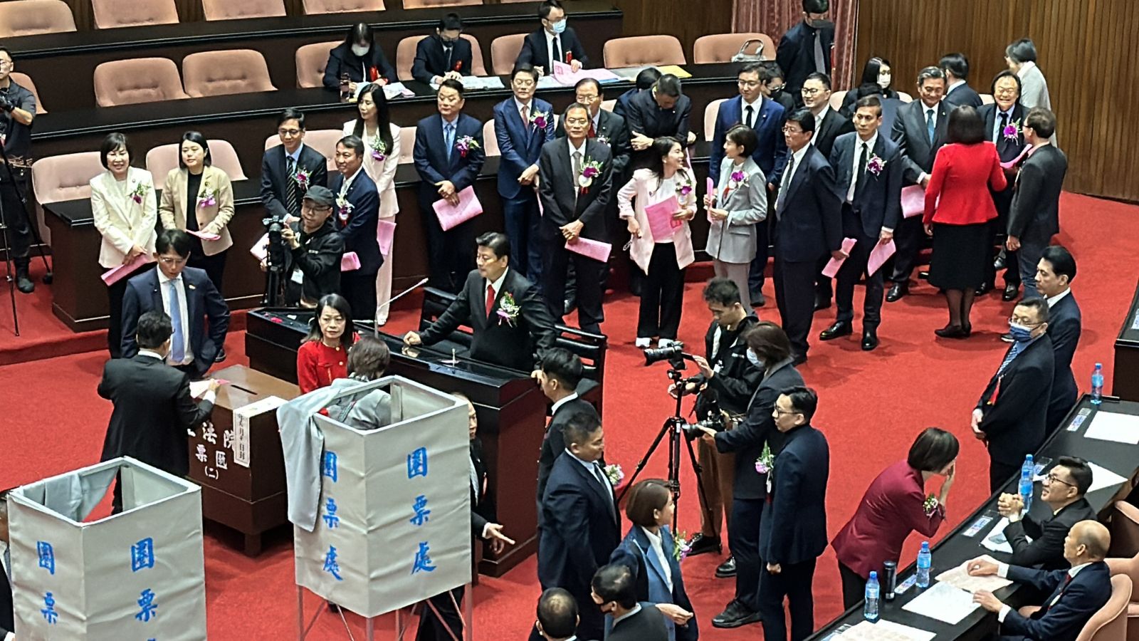 立法院1日改選院長。林啟弘攝