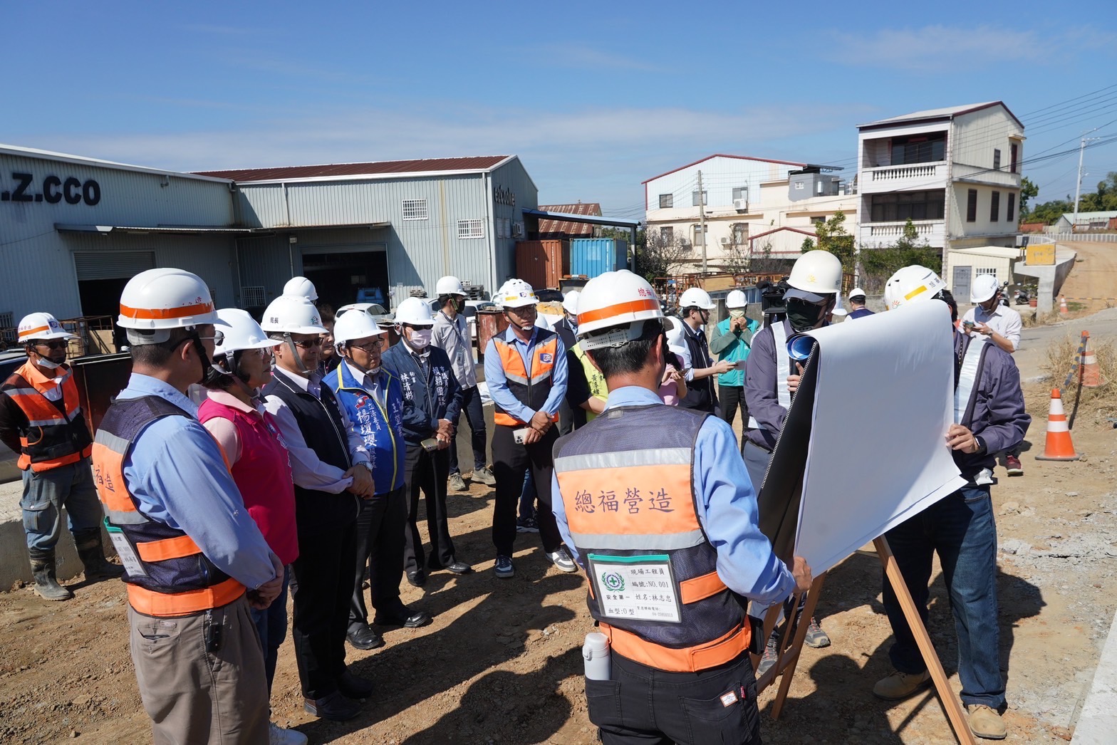 交通優化兼文資保存！ 中市建設局長視察神岡區圳前路開闢工程