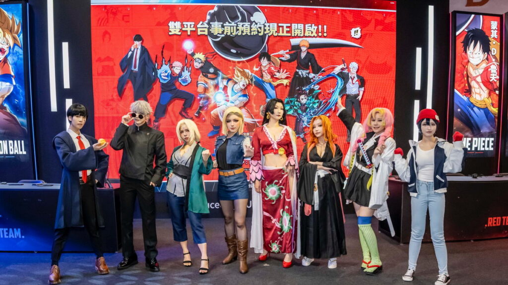 現場玩家特別扮演喜歡的IP角色一齊同樂！