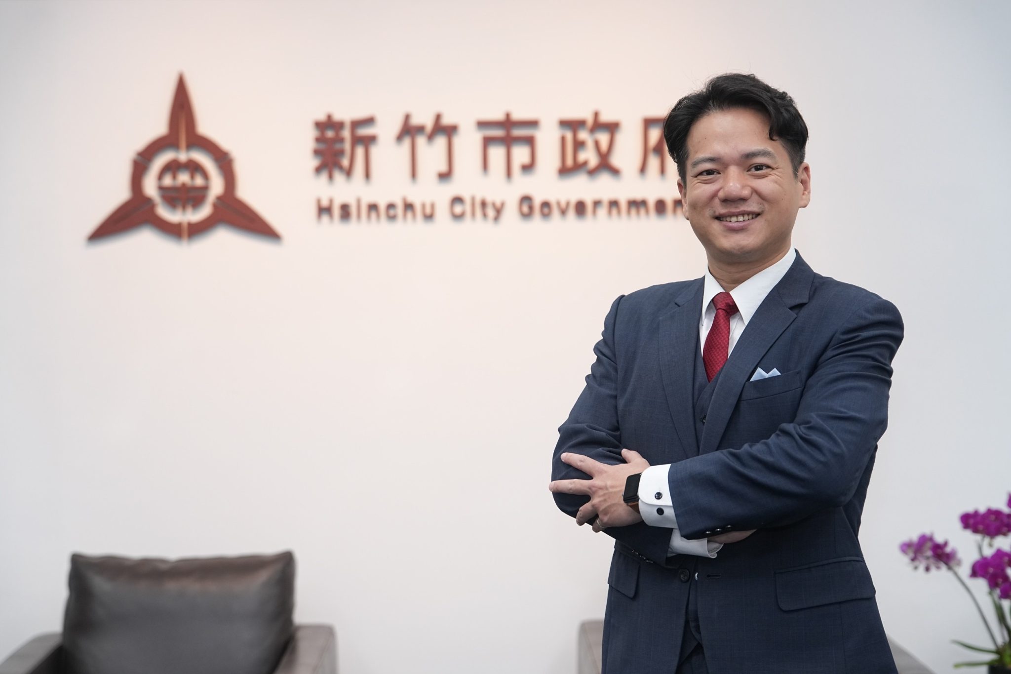 新任副市長邱臣遠。(圖/記者林照東翻攝)