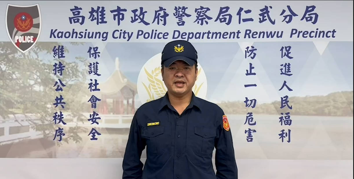 督察組長吳政芳說明查獲經過。〈圖/記者蔡宗武翻攝〉