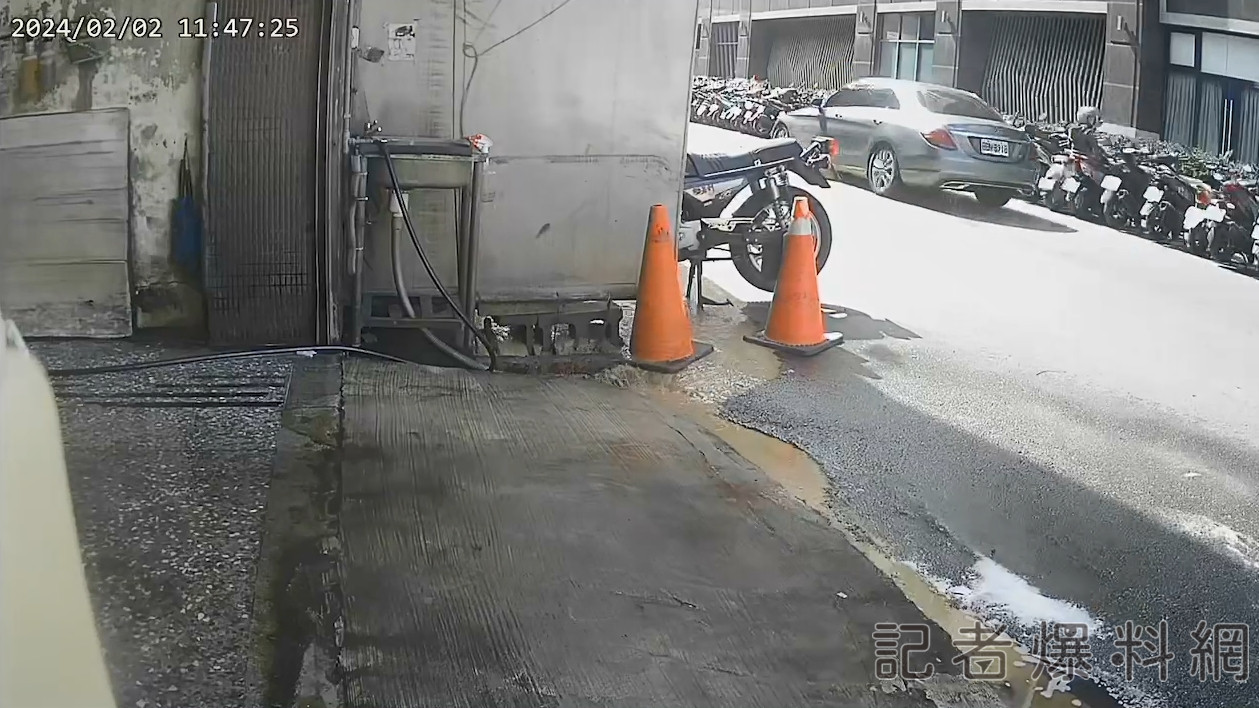 台中,北屯區,水管破裂,搶修,淹水