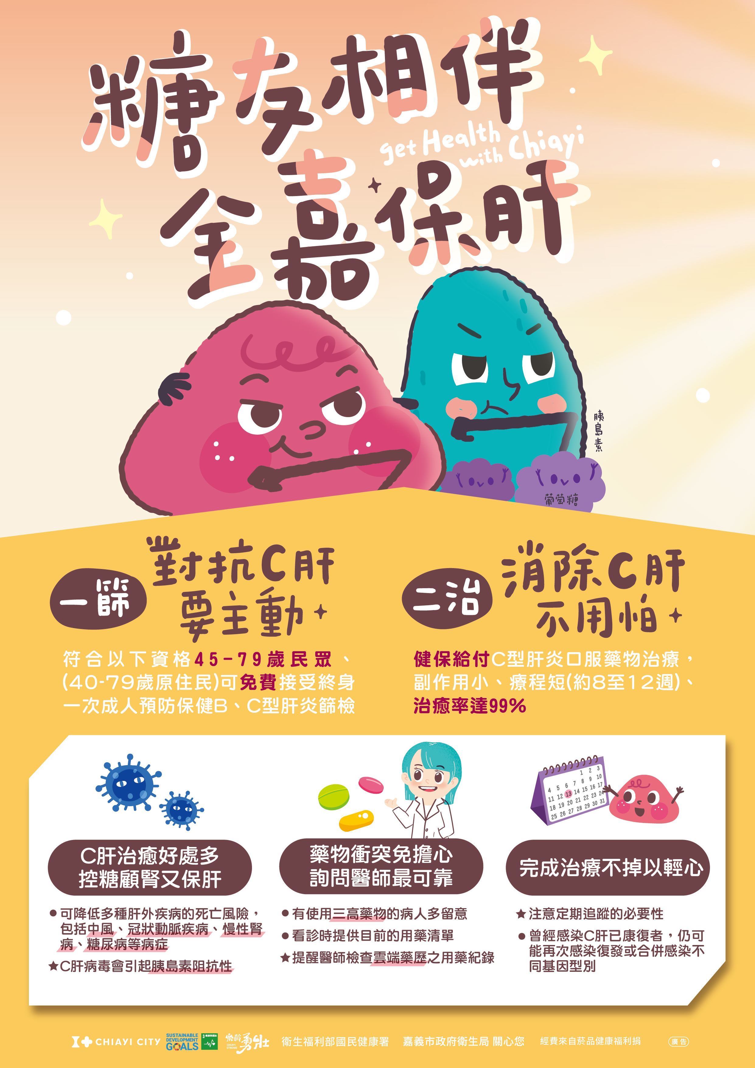 嘉市開設C型肝炎篩檢站 2/3、2/7兩場檢測送蔬果盒