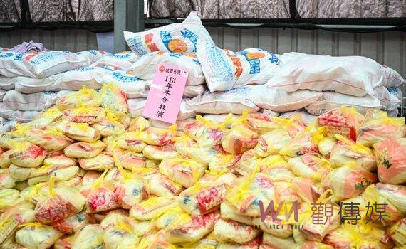 桃園慈護宮冬令救濟 市府感謝幫助貧困市民度過寒冬