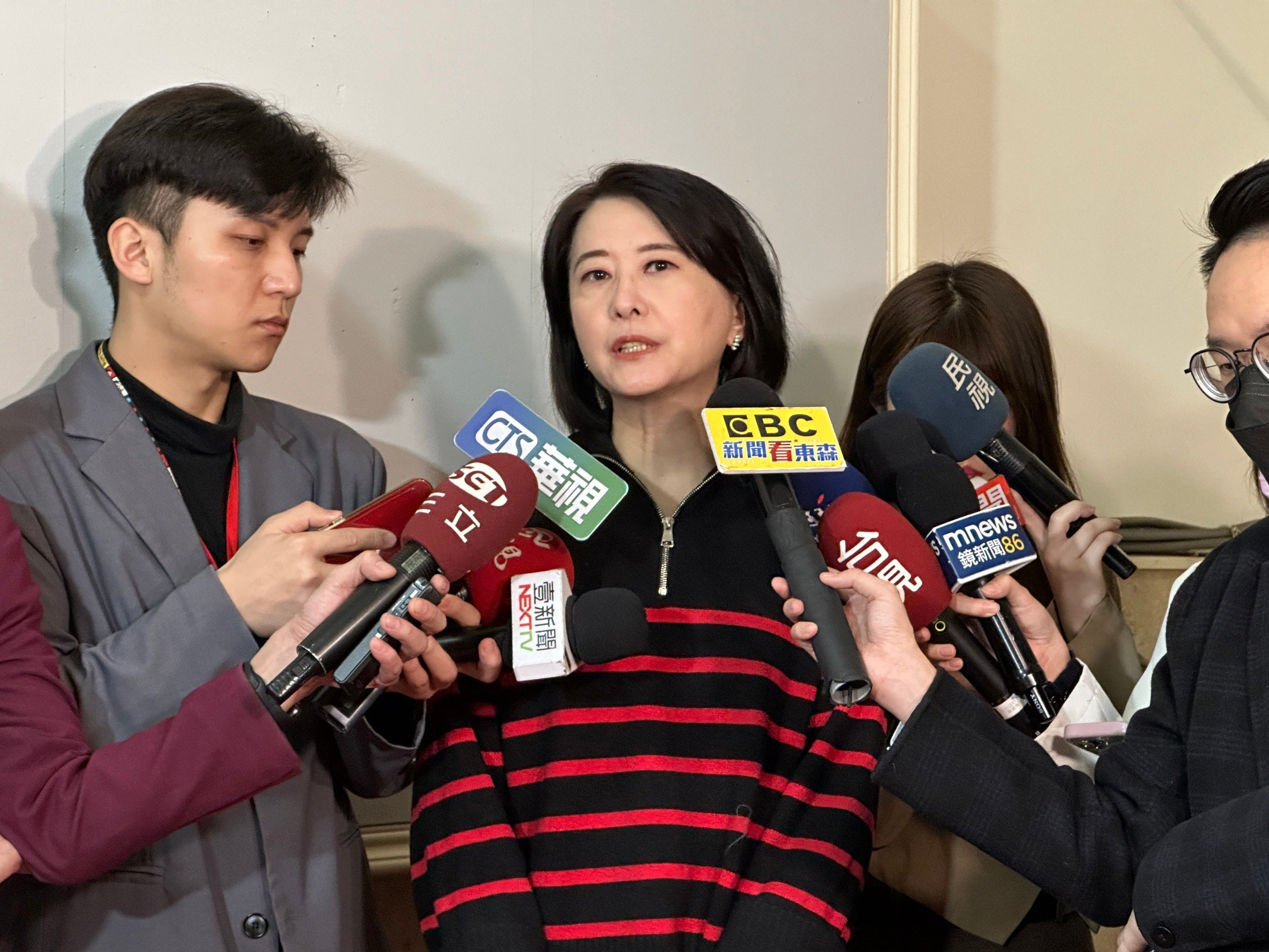國民黨立委王鴻薇3日表示,無論是民進黨還是民眾黨主動遊說喬院長,都違反民眾黨公開宣示的4大國會改革訴求。資料照片/林啟弘攝