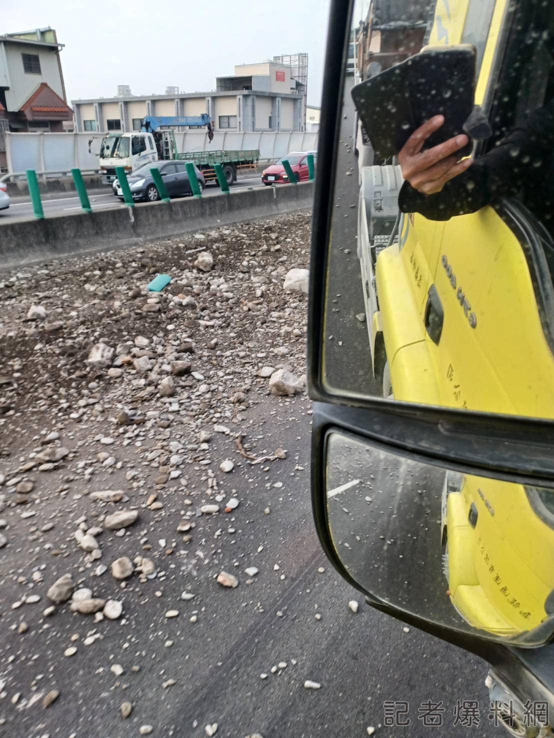 國道10號 砂石車 翻覆 塞車