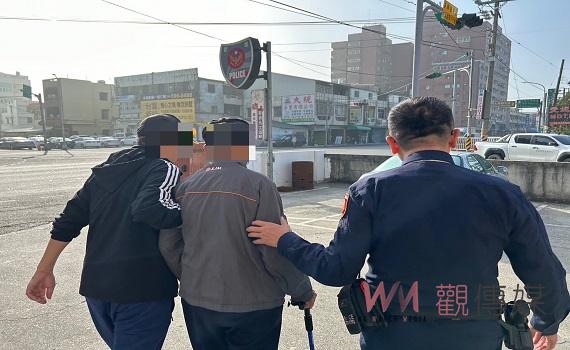 老翁外出散步迷途家人焦急尋找 北港警積極協尋與家人重逢