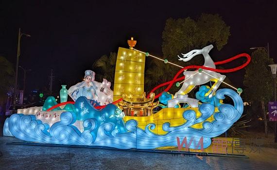 南投燈會城市交流燈區 浙江12座大型花燈璀璨登場