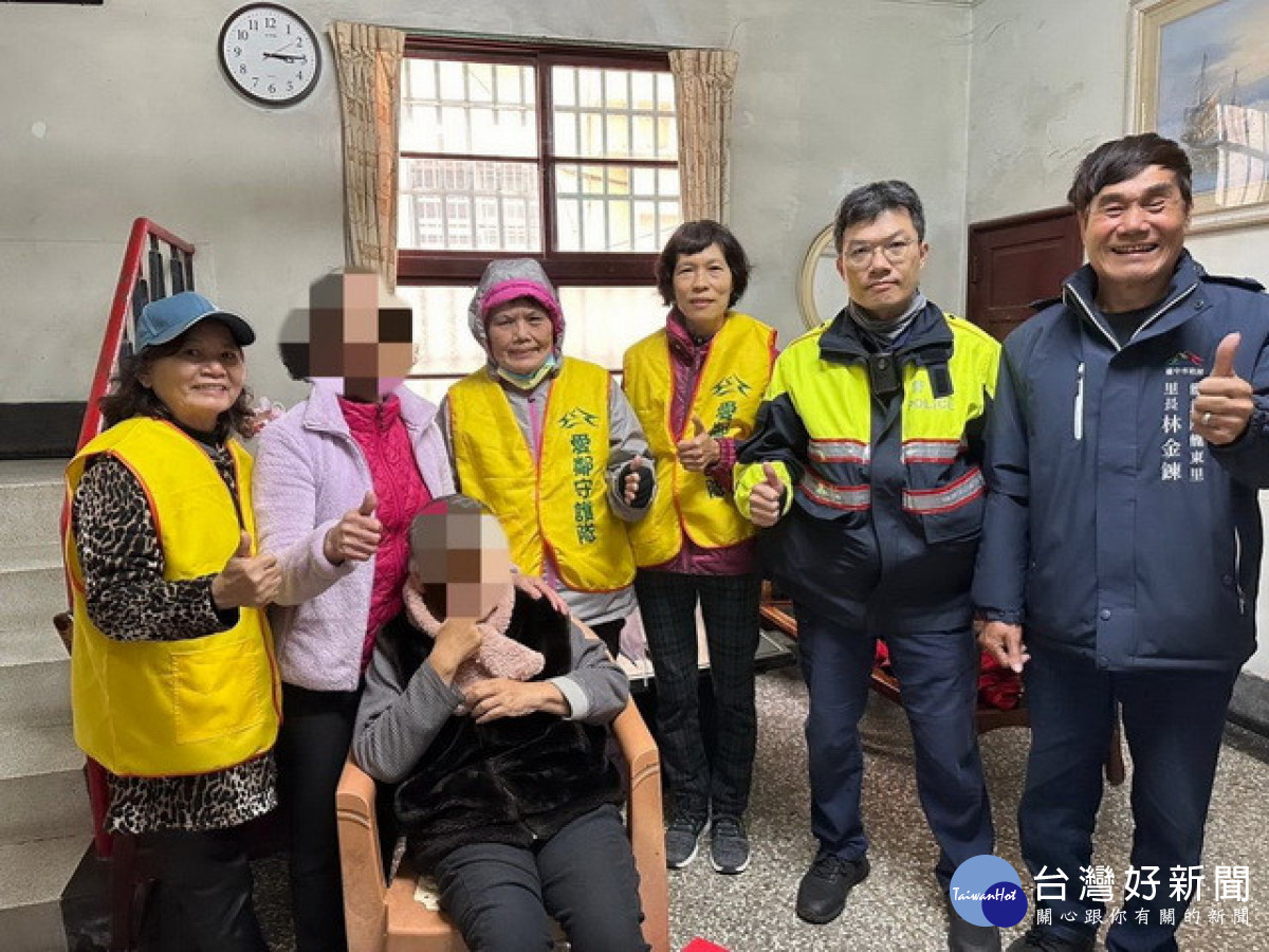 慰問弱勢。林重鎣