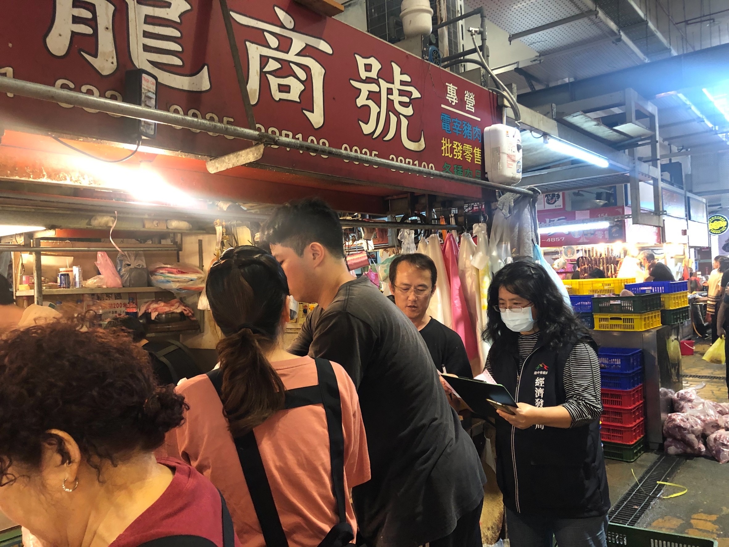 中市查察公有市場豬肉來源　經發局：無台糖相關商品