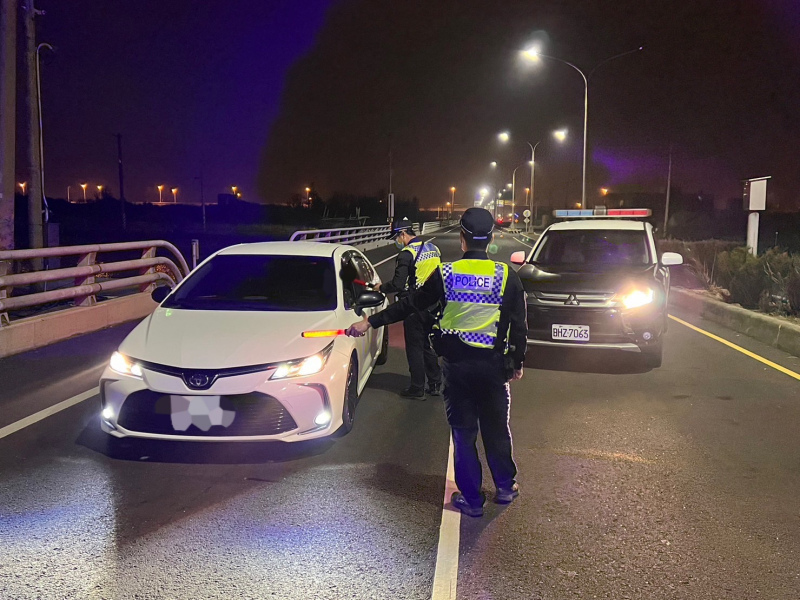 雲警鐵腕強力執法 配合全國同步取締酒駕及危險駕車