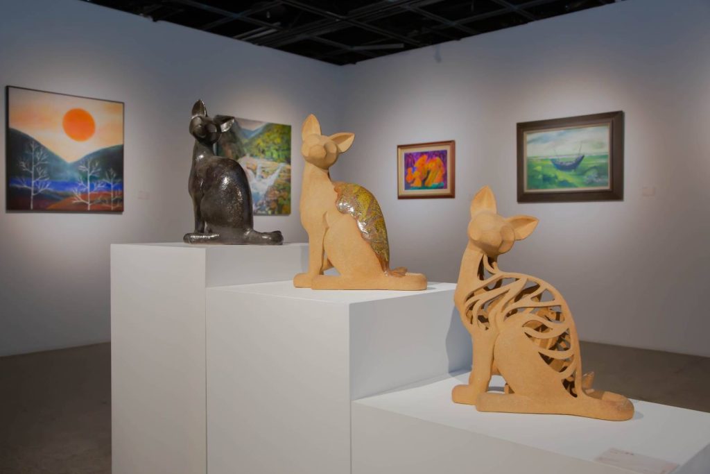 第二十二屆風城美展盛大登場。(圖/記者黃溎芬翻攝)