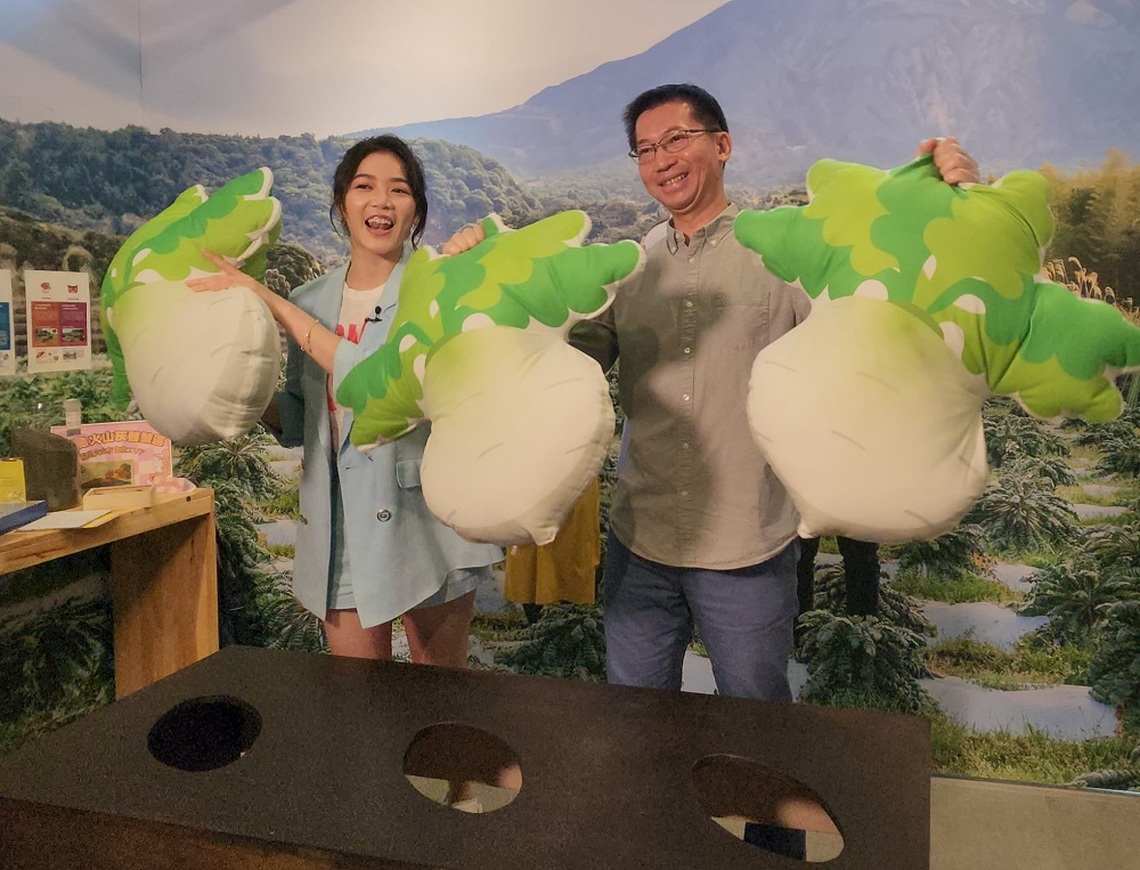 屏東熱博接軌國際 首設日本稻之驛館  釜蓋祈福、比臉大的蘿蔔（日本大根）初亮相