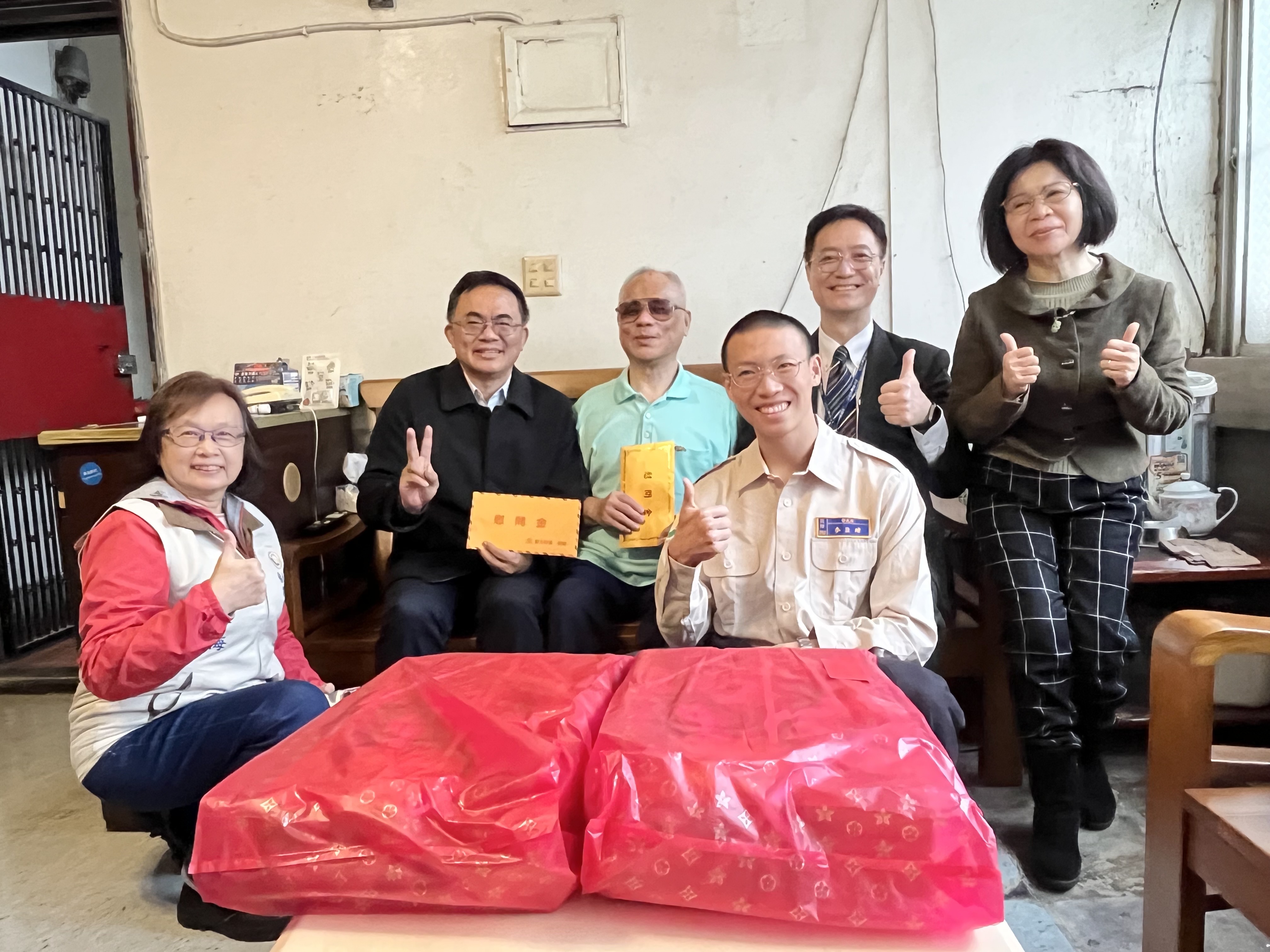 春節送暖　內政部關懷服役受傷退伍弟兄