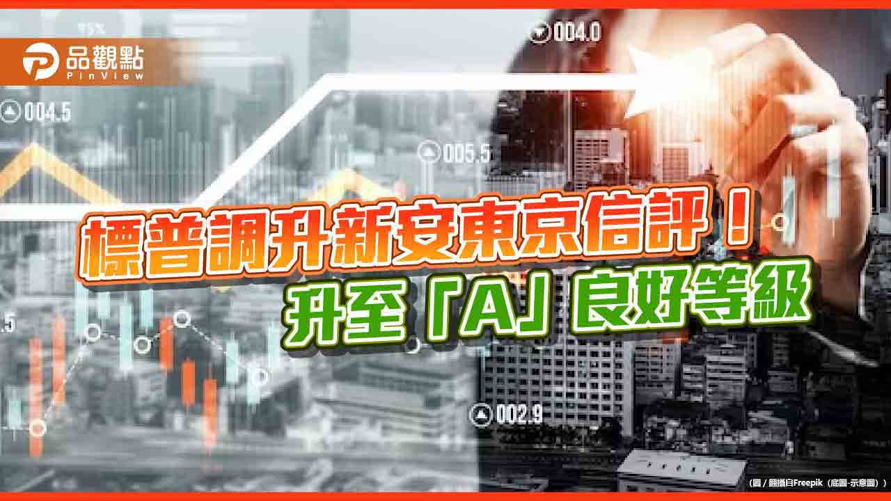 新安東京海上產險資本強度提升!標普調升評等至「A」 長期評等展望「穩定」