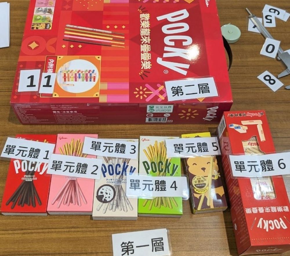 《圖說》Pocky百奇歡樂龍來疊疊樂禮盒包裝。〈環保局提供〉